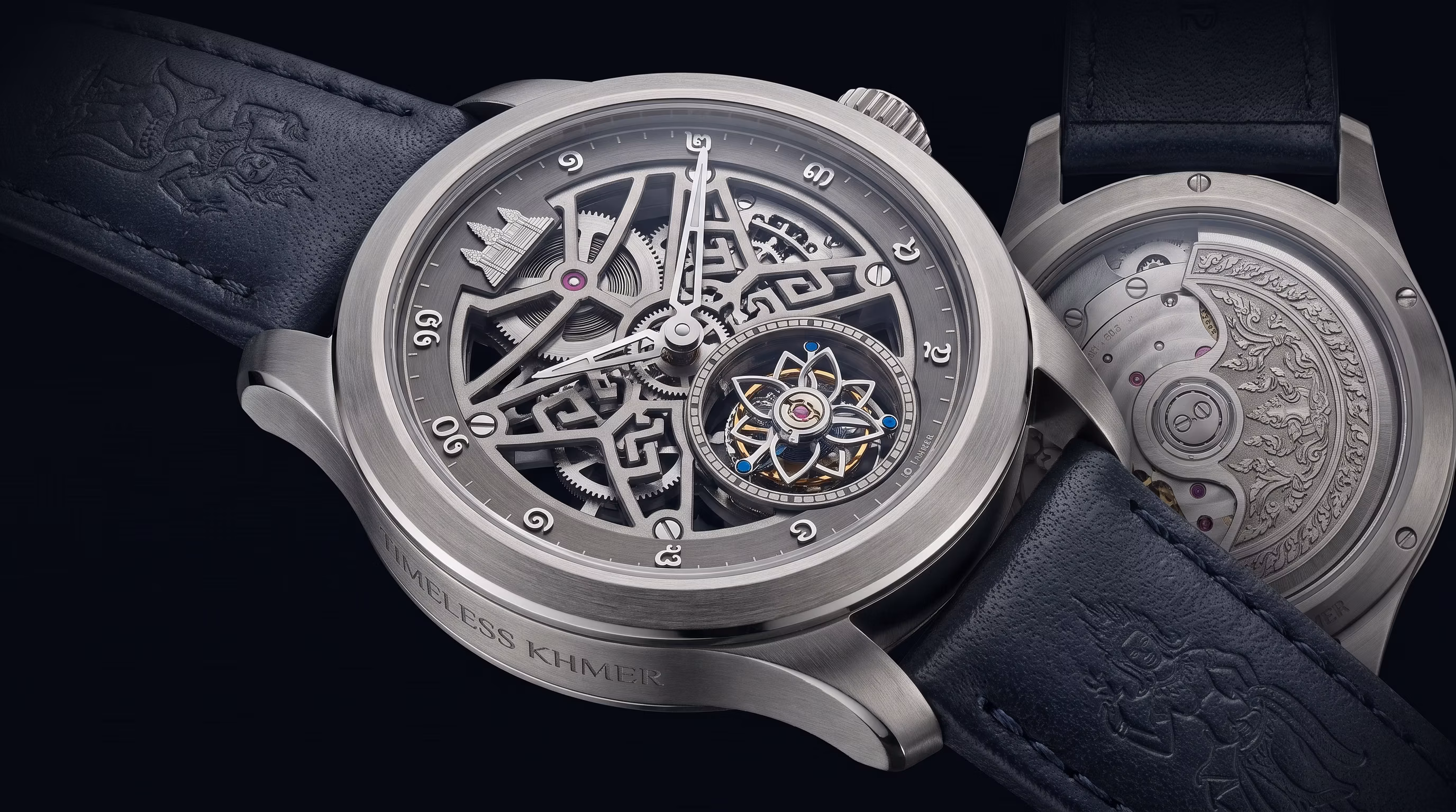 NELIKA Bayon Tourbillon Dial