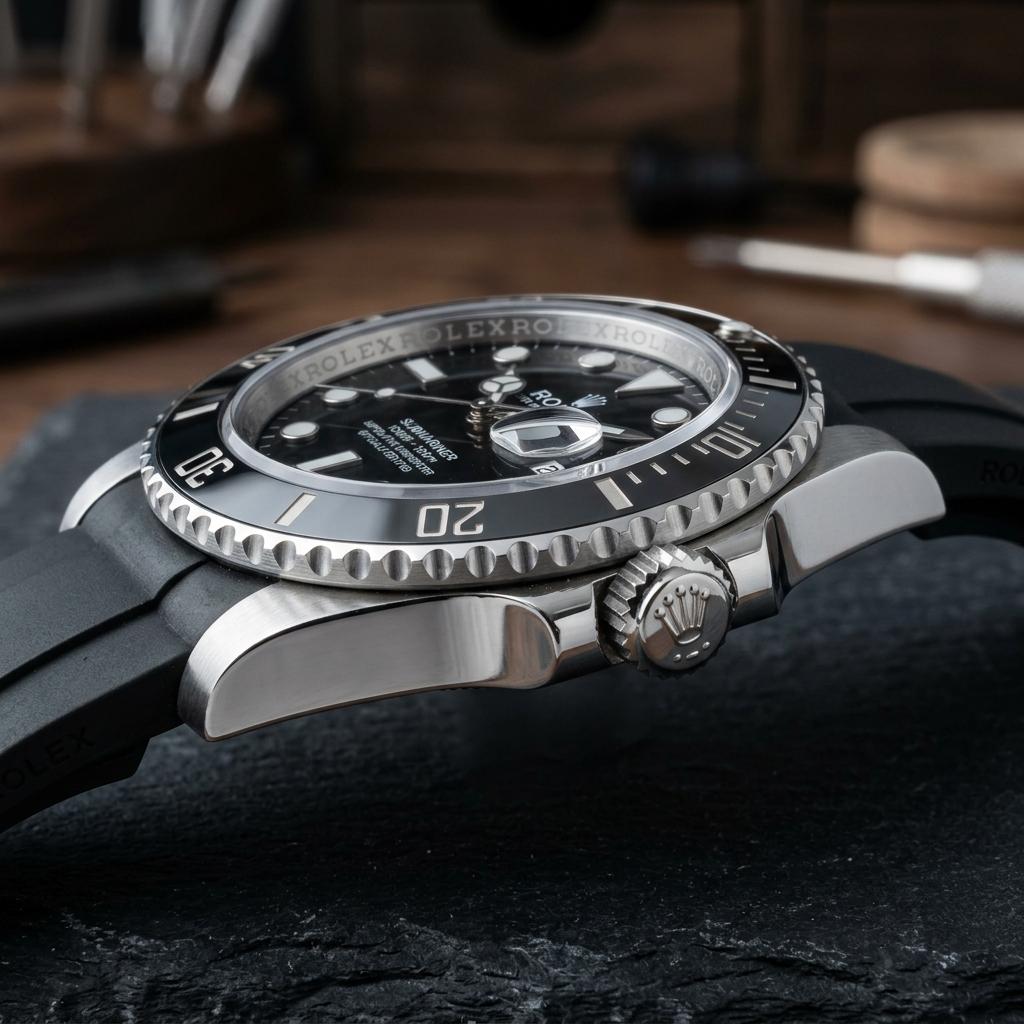 Watch side profile detail