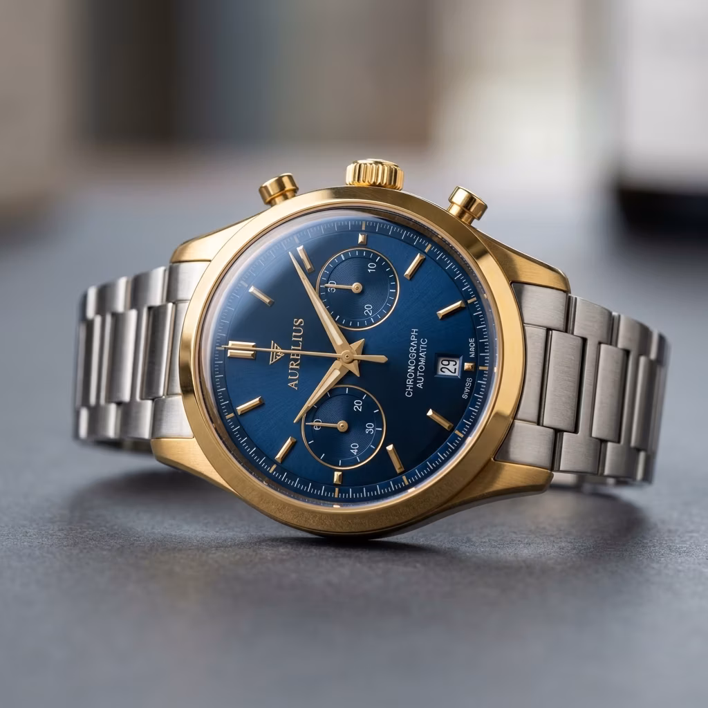NELIKA Cardamom Offshore Chronograph
