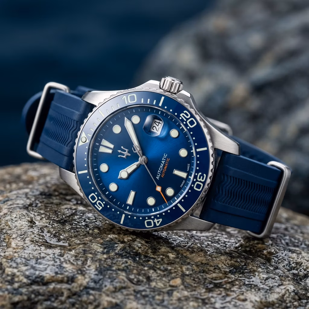 NELIKA Tonle Sap Diver Wave Dial